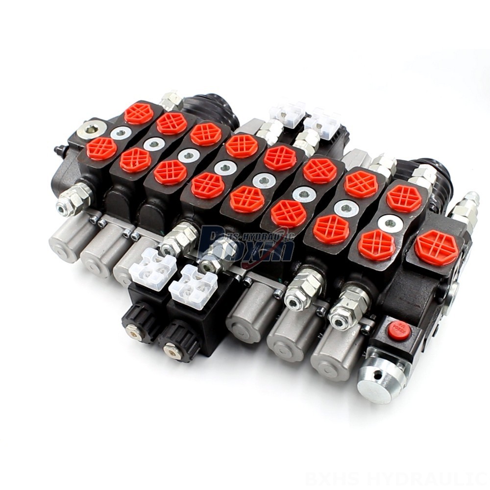 Industrial Hydraulics | Manual 8 Spool Sectional Directional Valve | Global Supplier cover photo